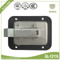 Industrial Cabinet Flush Mount Recessed Lock with Key